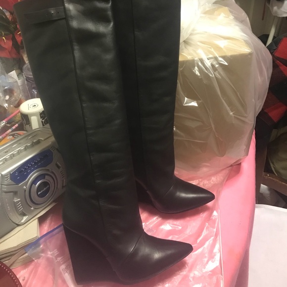 Zara tall boots sz8 - Picture 2 of 6